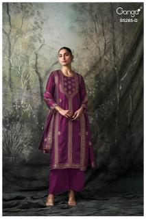 Ganga samci 5285 princess wholesale dress materials hyderabad telangana
